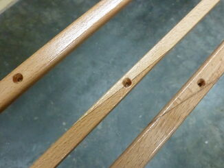Rub rails and keelson - Put together with Epoxy and predrilled ready to mount
