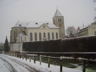 Appenzell - Kirche und Sitter